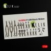 KELIK K48058 P-61B BLACK WIDOW INTERIOR 3D DECALS FOR GWH KIT 1/48